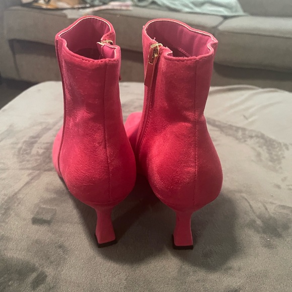 CATO Pink Heeled Booties - Picture 3 of 7